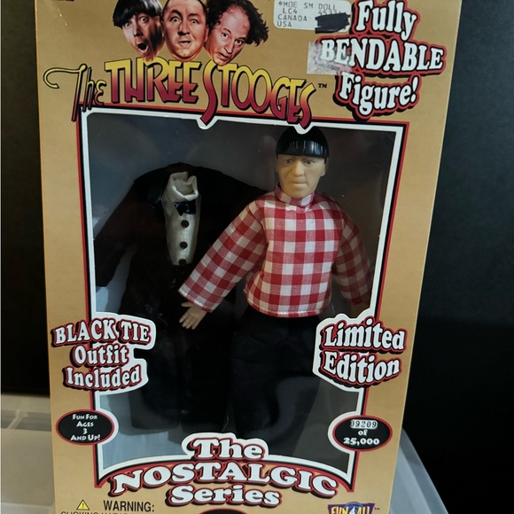 The Three Stooges Nostalgic Series Dolls - Picture 4 of 7